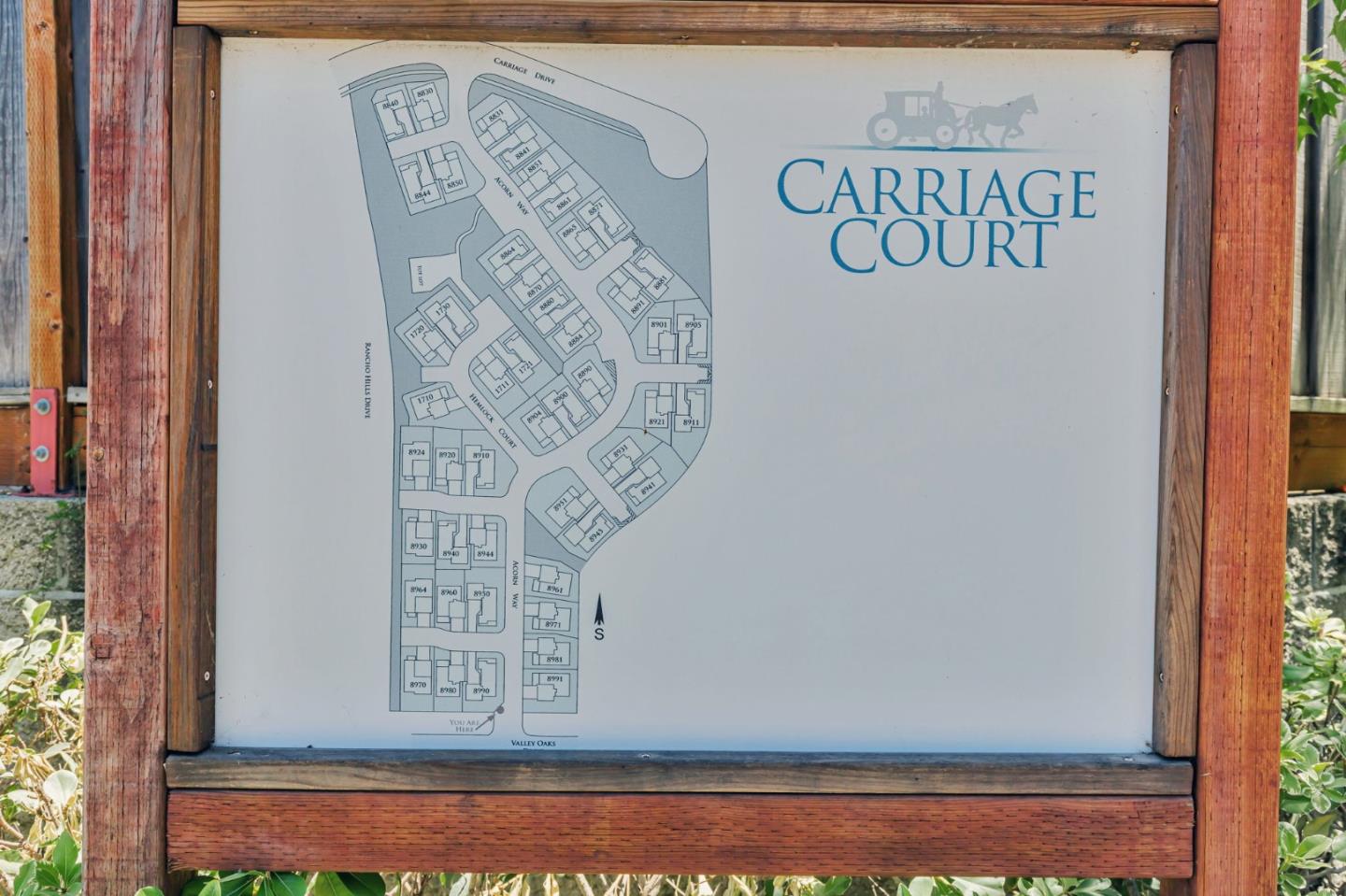 8940 Acorn Way Gilroy, CA 95020 - Photo 16 of 20 a close up of a sign