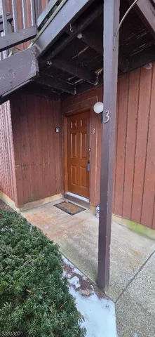 a view of a door of the house