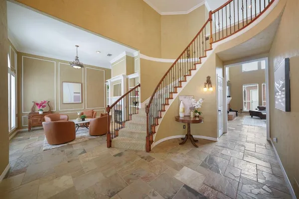 a view of entryway and hall