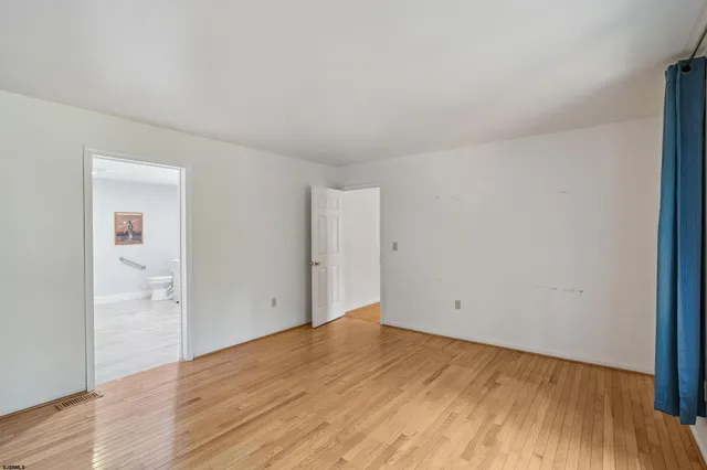 wooden floor in a room