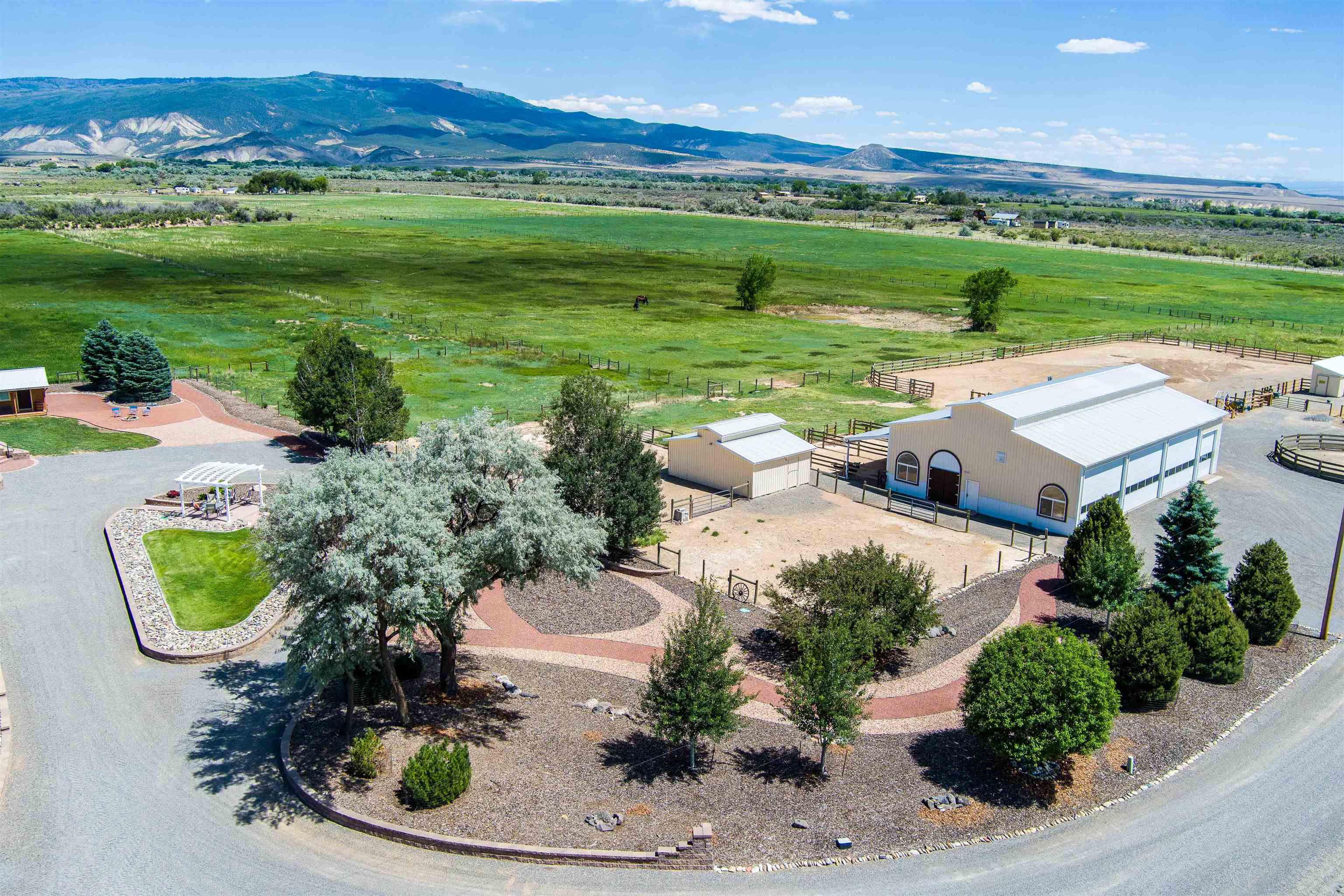 6800 Reeder Mesa Road Whitewater, CO 81527 - Photo 12 of 17 a view of a garden with an ocean view