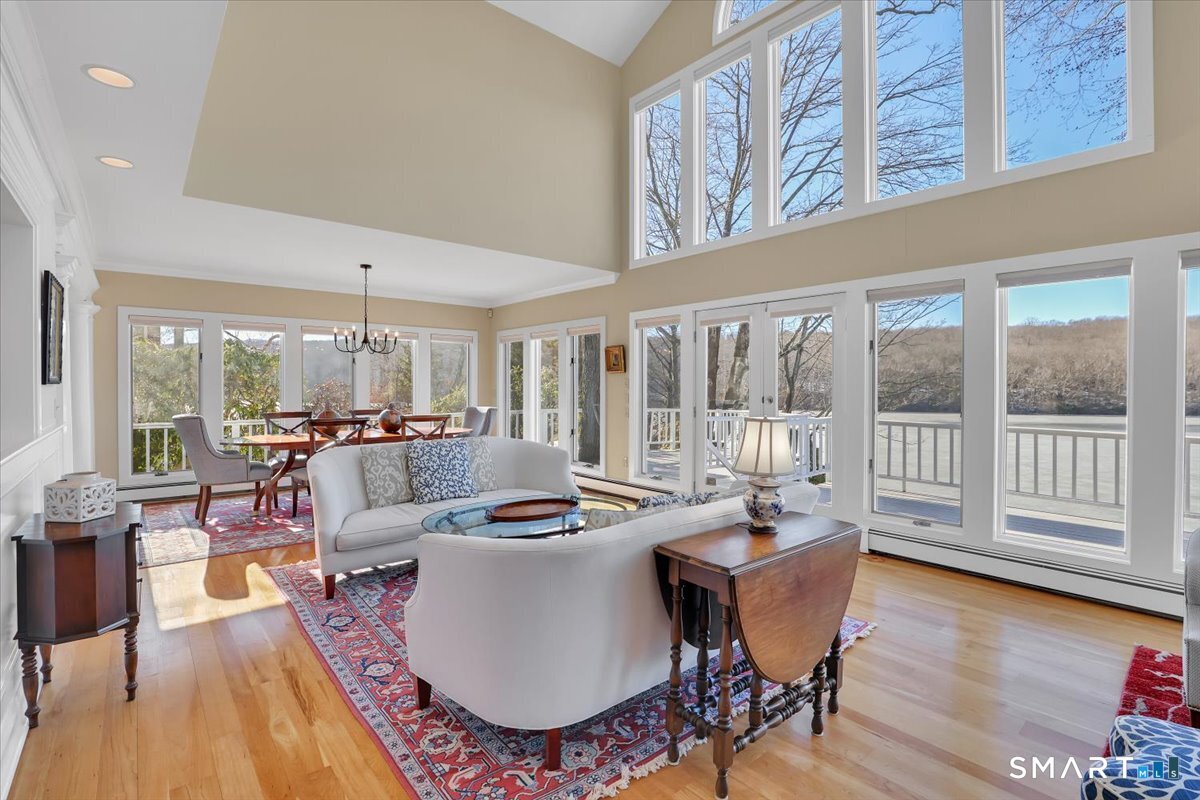 7 Point Comfort Road Waterford, CT 06385 - Photo 4 of 40 French door to deck with awning