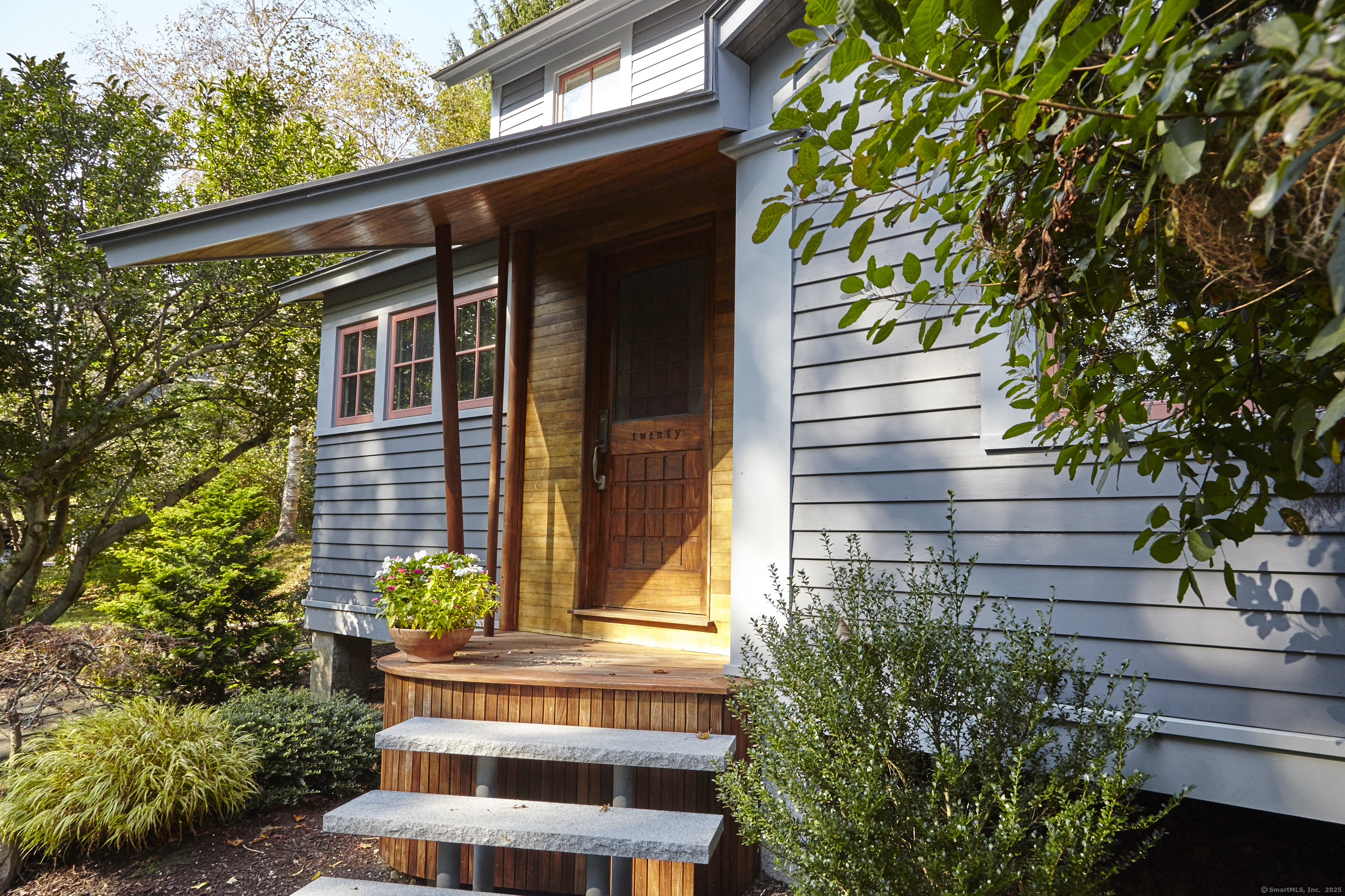20 Bokum Road Deep River, CT 06417 - Photo 1 of 1 Triangular architectural detail over the front door