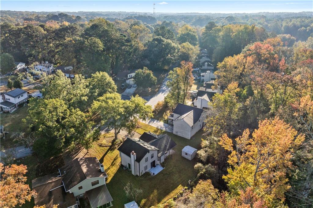 6633 Cameron Road Morrow, GA 30260 - Photo 39 of 41 an aerial view of mountain with yard