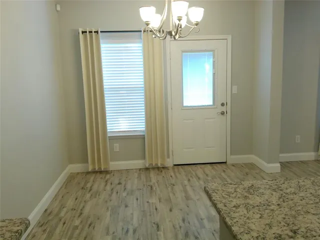 wooden floor in an empty room