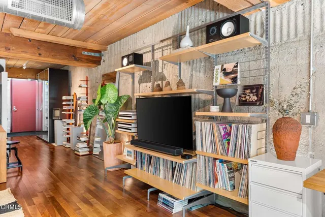 a view of outdoor space with seating area