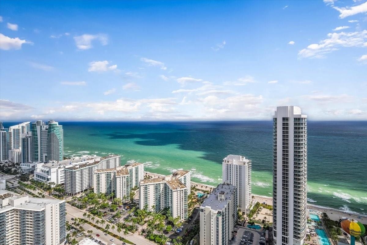 4010 South Ocean Drive, Unit R1102 Hollywood, FL 33019 - Photo 4 of 47 a view of a city with tall buildings