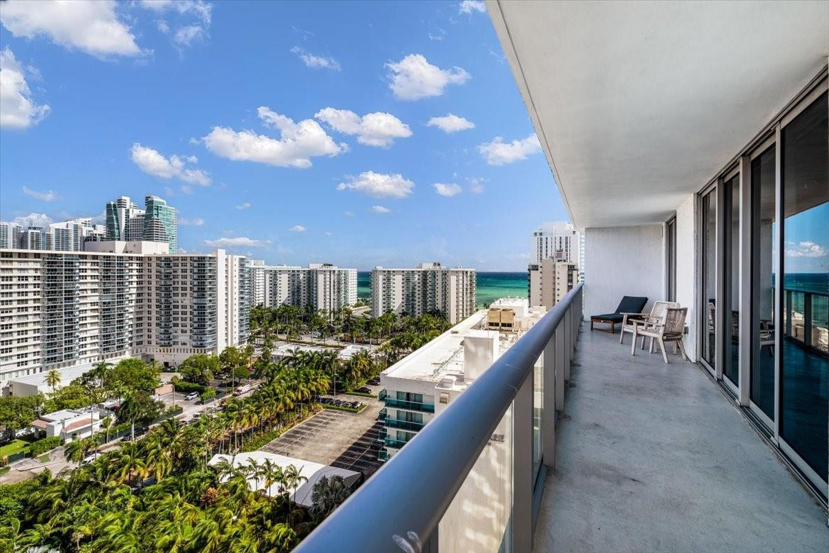 4010 South Ocean Drive, Unit R1102 Hollywood, FL 33019 - Photo 5 of 47 a view of a balcony