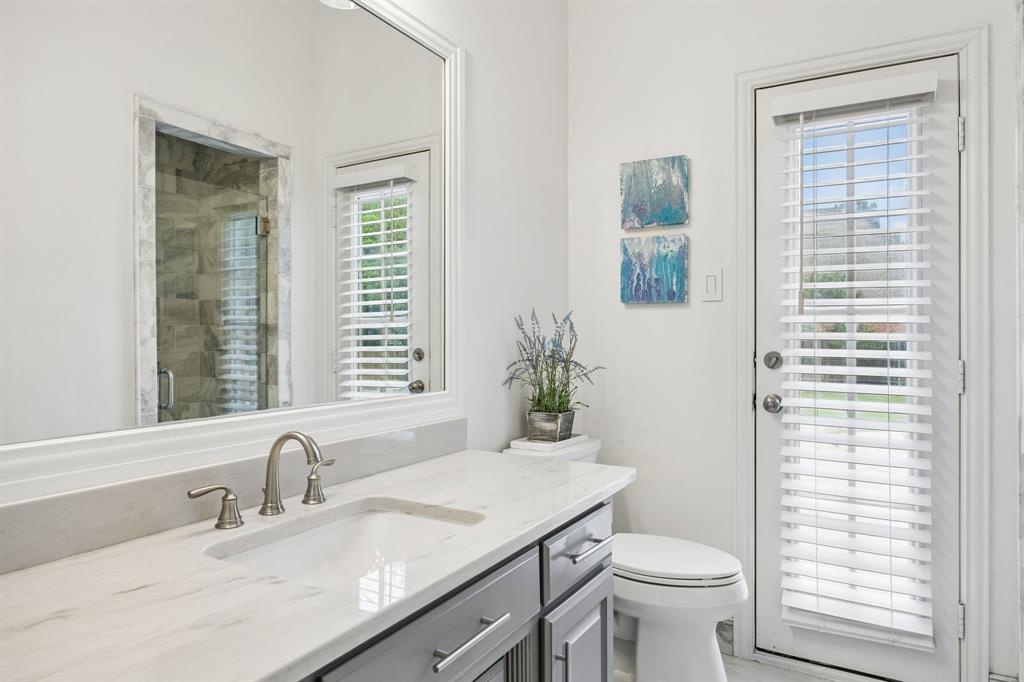 1309 Meadow Ridge Court Southlake, TX 76092 - Photo 21 of 34 Pool Bath Down