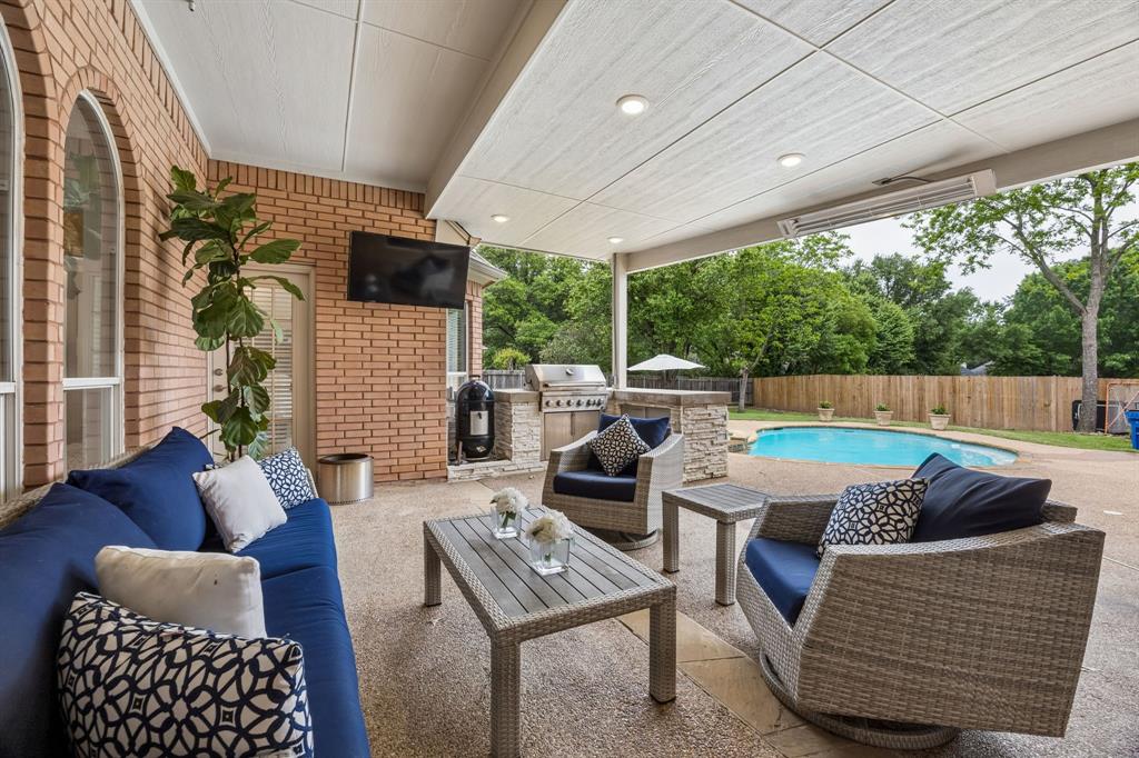 1309 Meadow Ridge Court Southlake, TX 76092 - Photo 3 of 34 Covered Patio