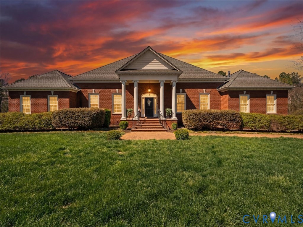 24200 Pear Orchard Road Moseley, VA 23120 - Photo 66 of 66 Twilight view of the home