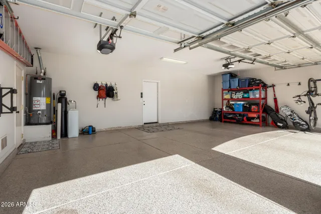 a view of garage