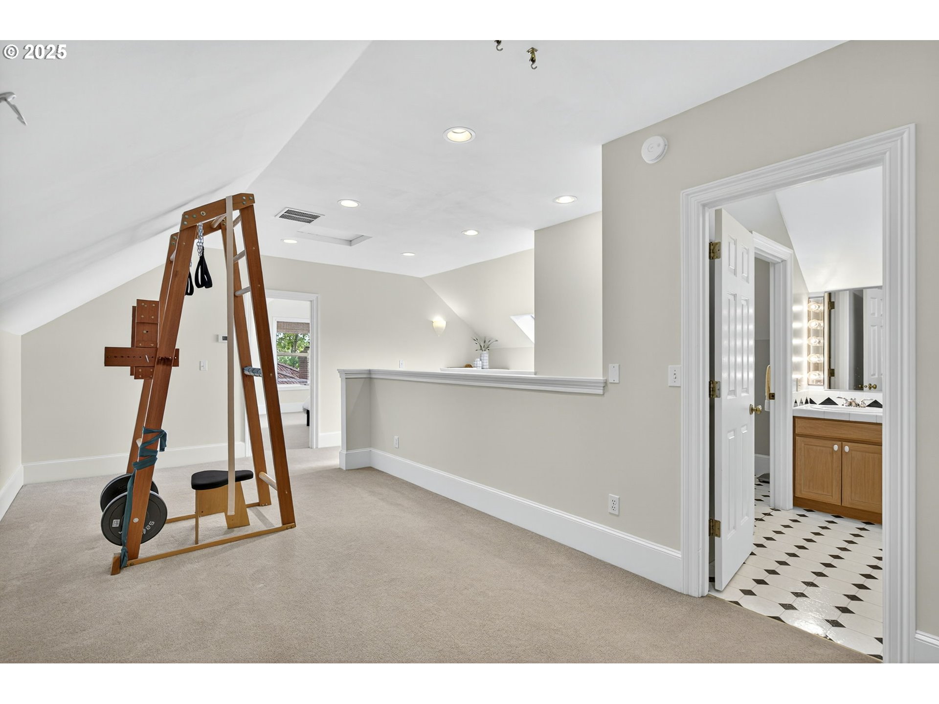 8452 Northwest Timber Ridge Court Portland, OR 97229 - Photo 37 of 48 a view of a room with gym equipment