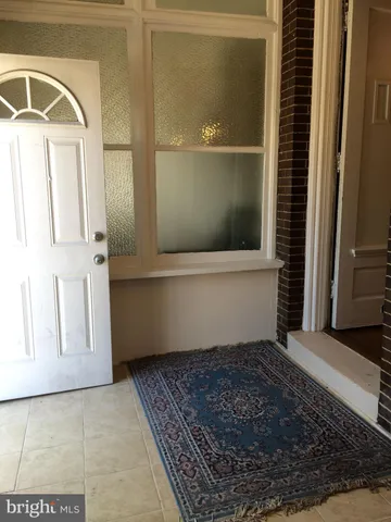 a view of a door of the house