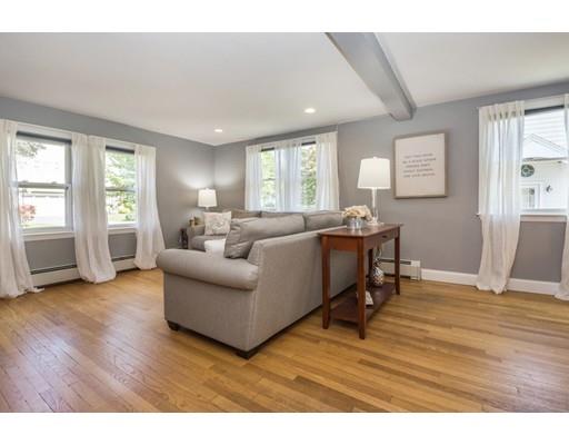 68 Harding Road Lexington, MA 02420 - Photo 10 of 41 a living room with furniture and a wooden floor