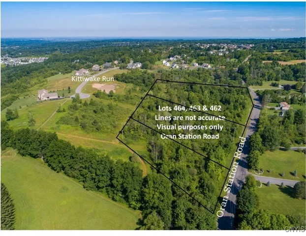 $100,000 | Lot 462 Oran Station Road, Manlius, NY 13104