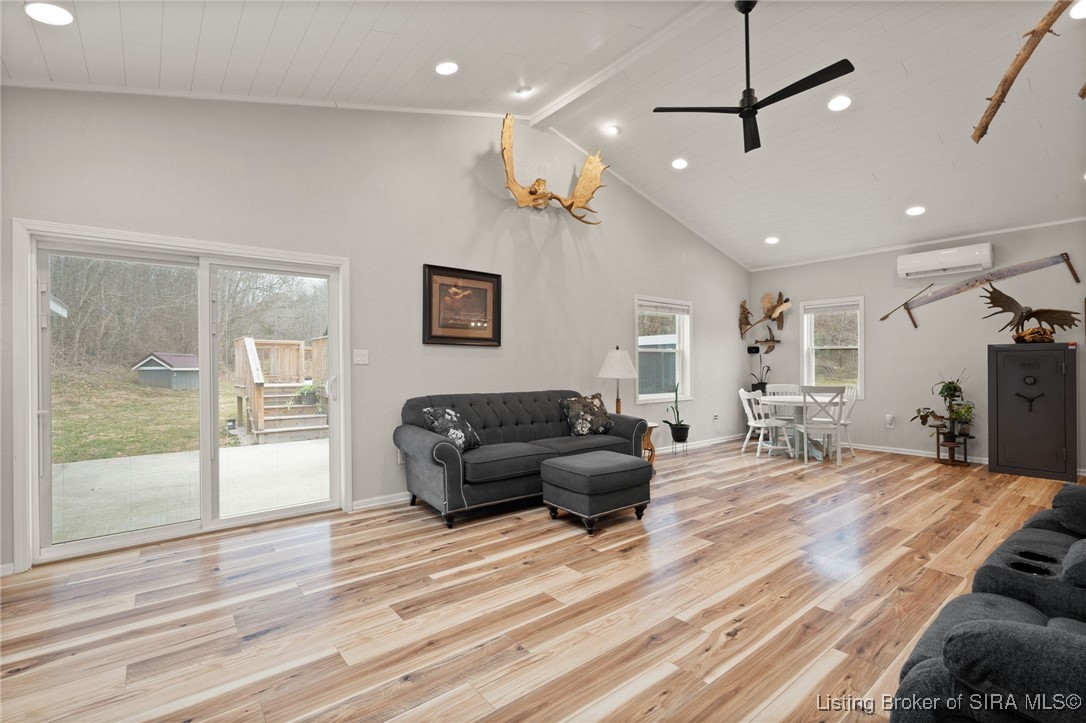 1258 East Temple Road English, IN 47118 - Photo 54 of 83 lovely family room with vaulted ceiling
