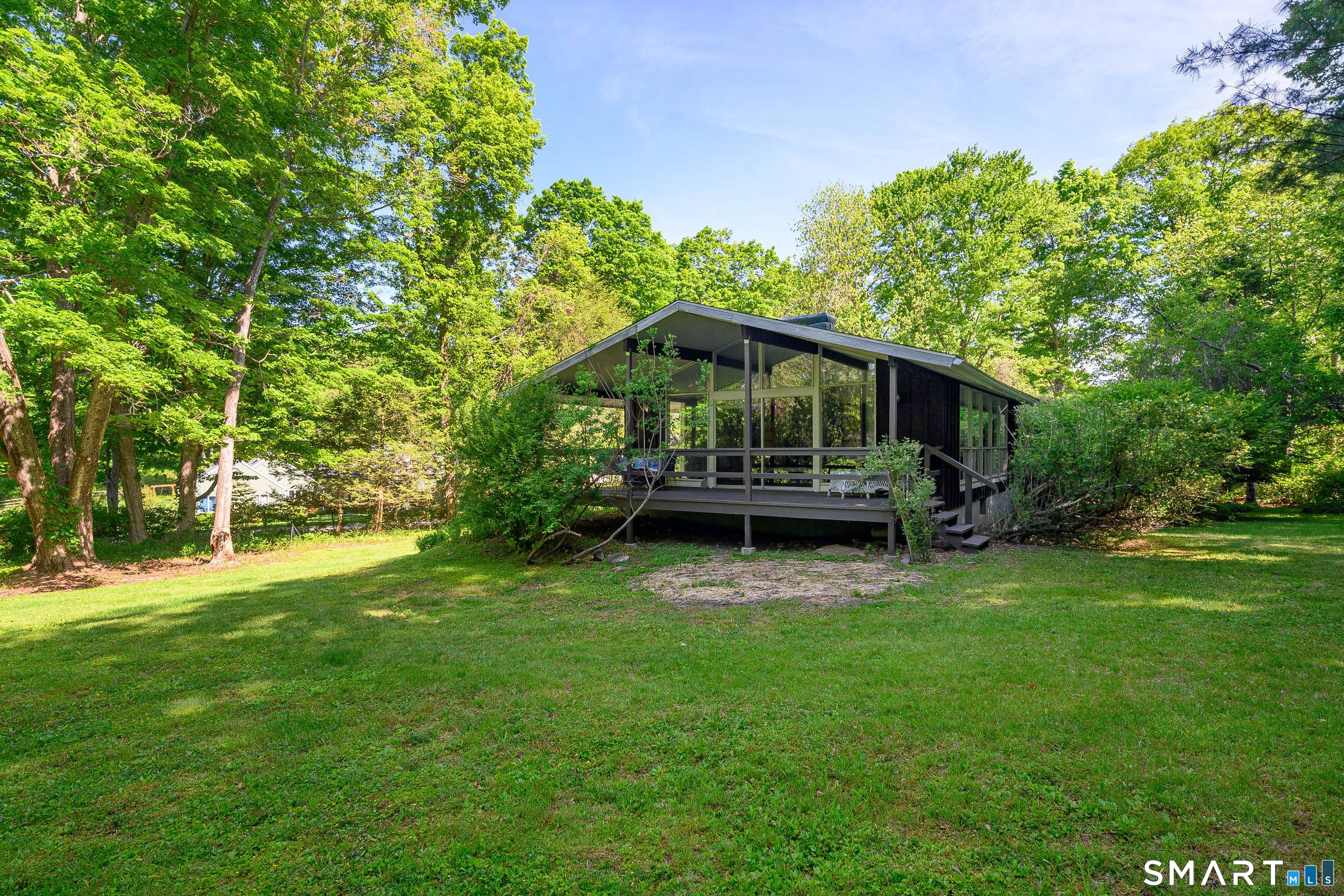 4 Pepper Pond Road Sherman, CT 06784 - Photo 23 of 33 a view of house with a yard