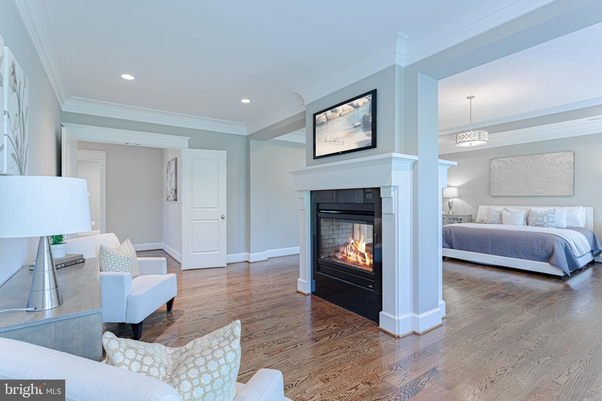 1478 Waggaman Circle McLean, VA 22101 - Photo 22 of 50 Owner's suite with fireplace and sitting room