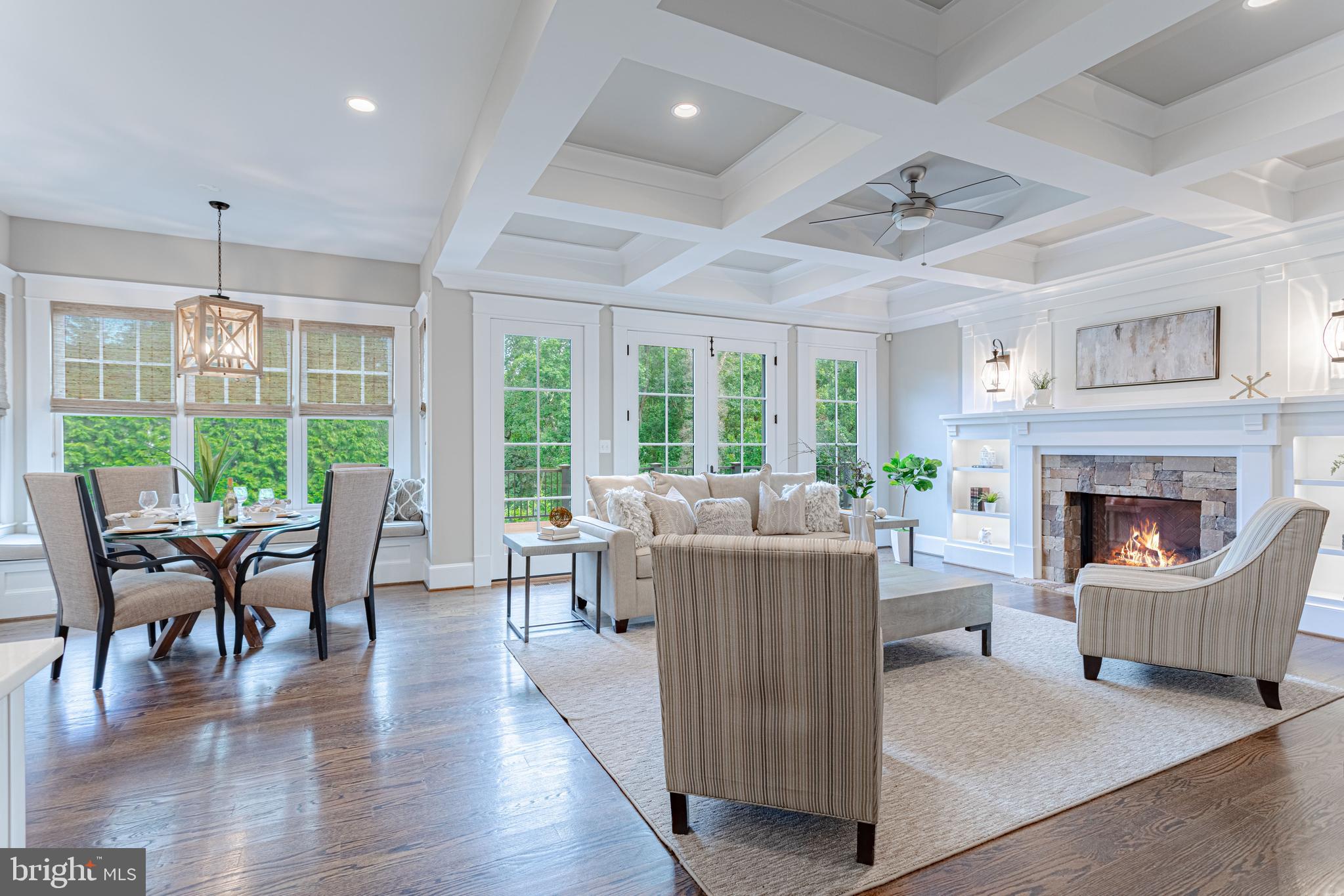 1478 Waggaman Circle McLean, VA 22101 - Photo 9 of 50 Family room with French doors to patio