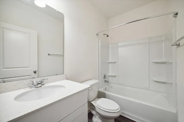 a view of a lake with a big yard