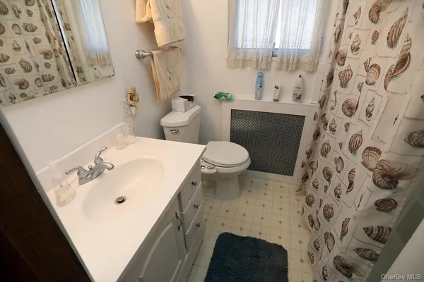 a bathroom with a sink and a toilet