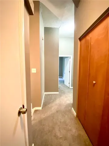 a view of a bathroom from a bathroom