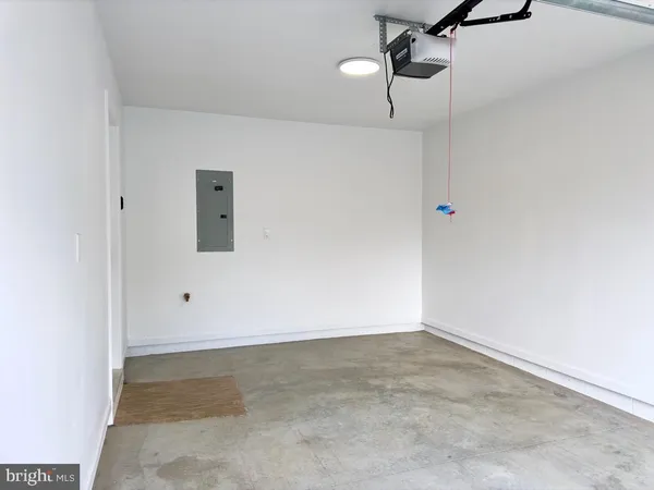 a view of a room with an empty space