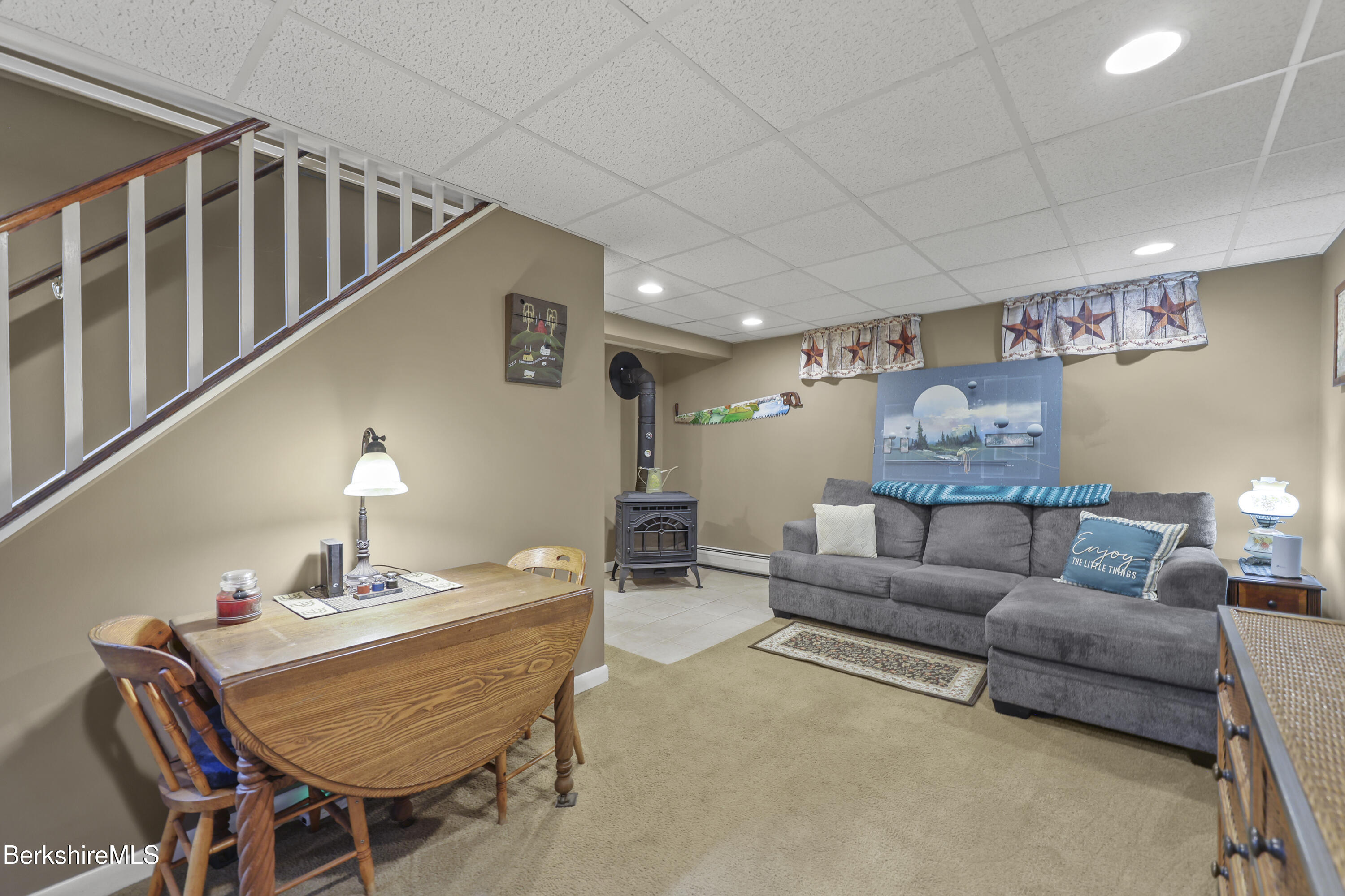 369 East Harbor Road Cheshire, MA 01225 - Photo 40 of 57 Lower Level Family Room