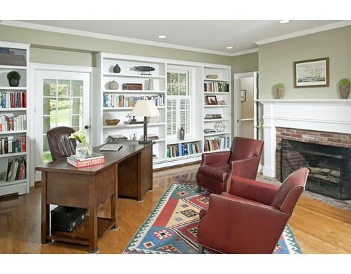 3 Alexandra Way Hingham, MA 02043 - Photo 13 of 30 a living room with furniture a fireplace and a window