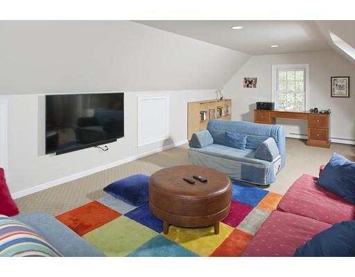 3 Alexandra Way Hingham, MA 02043 - Photo 23 of 30 a living room with furniture and a flat screen tv