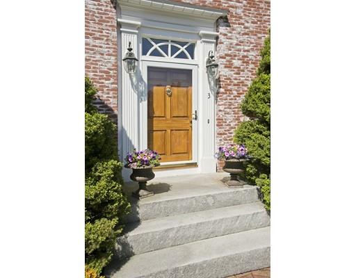 3 Alexandra Way Hingham, MA 02043 - Photo 27 of 30 a front view of a house with a garage