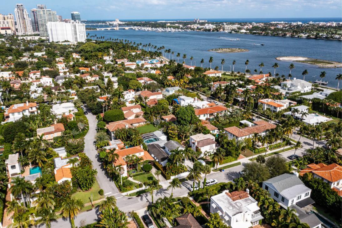 217 Sunset Road West Palm Beach, FL 33401 - Photo 15 of 16 an aerial view of a city