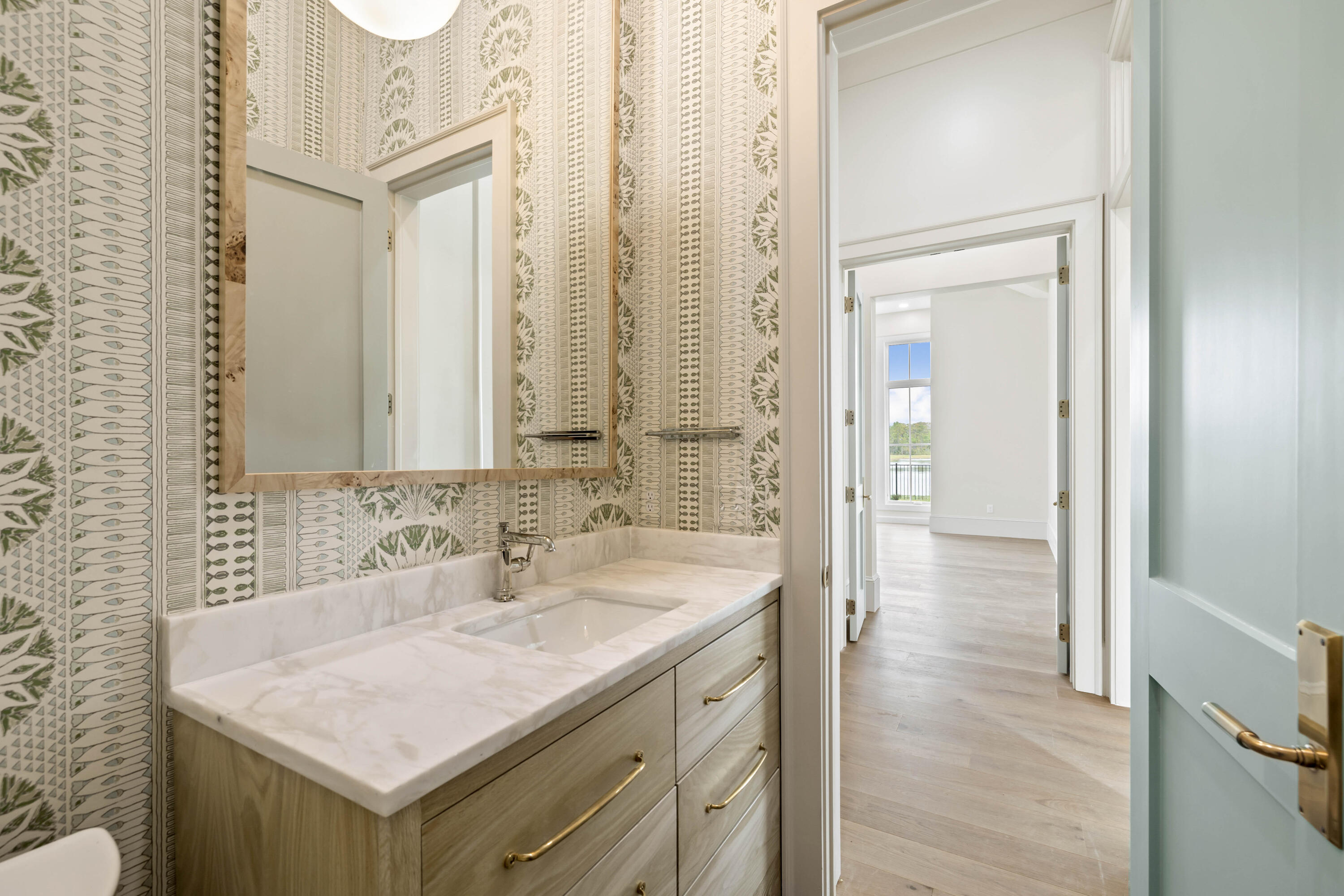 99 Morning Light Way Inlet Beach Inlet Beach, FL 32461 - Photo 39 of 97 a bathroom with a sink a vanity and a mirror