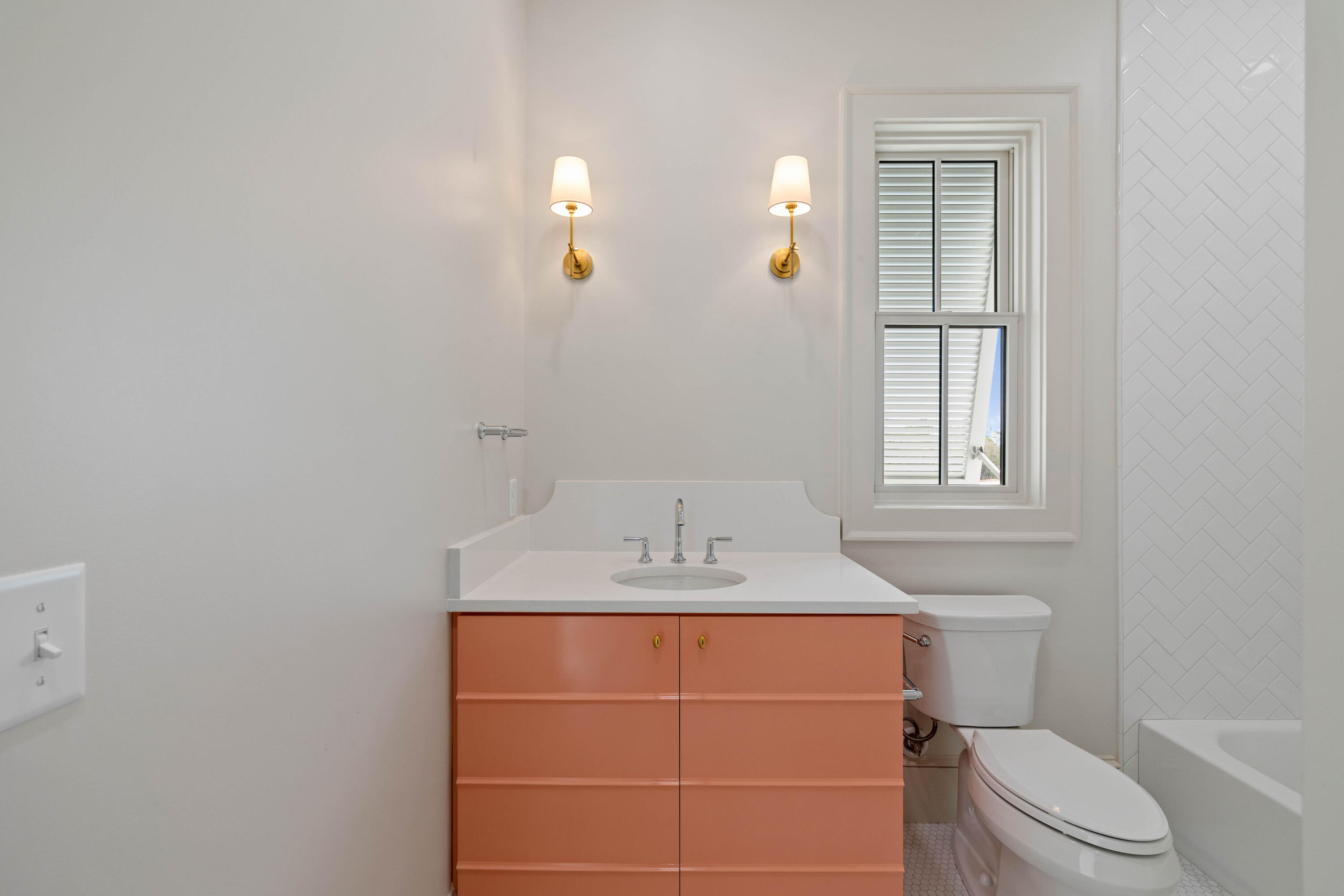 99 Morning Light Way Inlet Beach Inlet Beach, FL 32461 - Photo 77 of 97 a bathroom with a sink a toilet and window