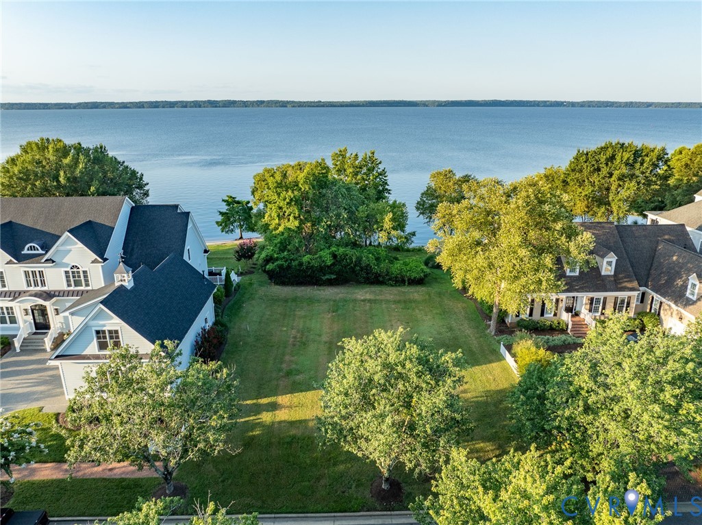 1540 Harbor Road Williamsburg, VA 23185 - Photo 17 of 50 an aerial view of a house with lake view