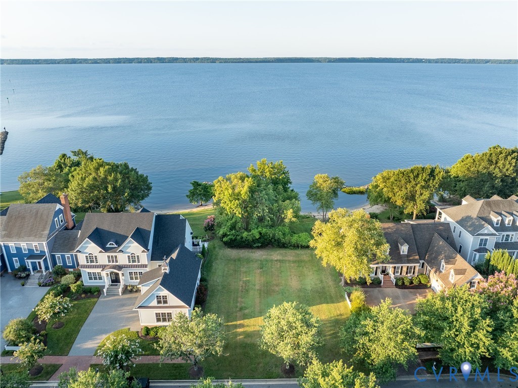 1540 Harbor Road Williamsburg, VA 23185 - Photo 21 of 50 an aerial view of a house with a lake view