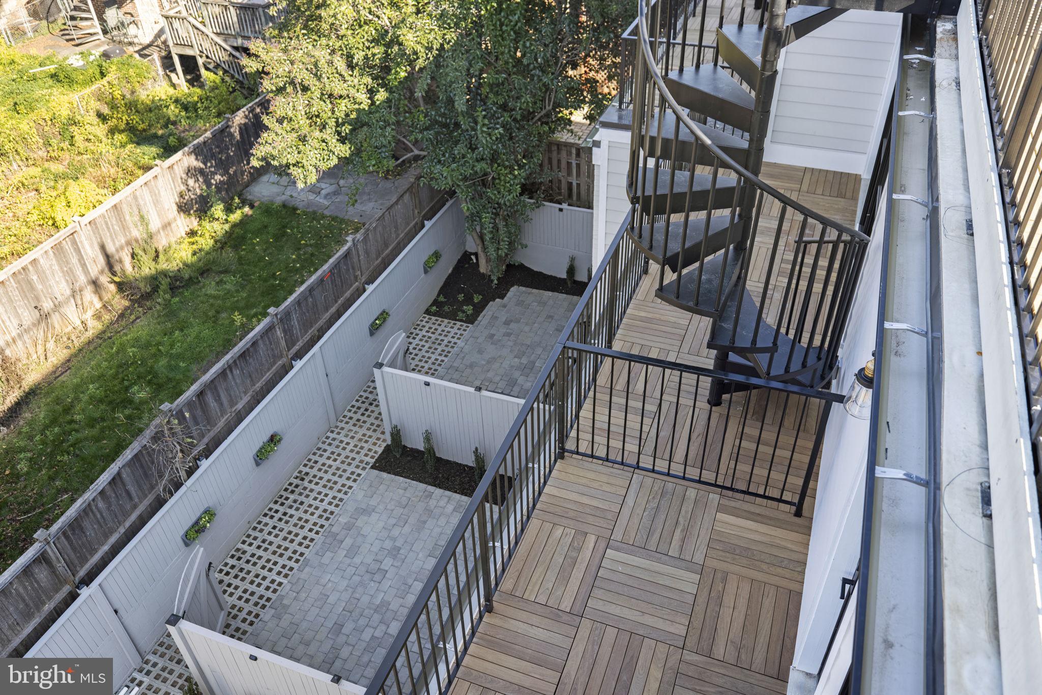 507 Park Road Northwest, Unit A Washington, DC 20010 - Photo 25 of 34 Private Balcony