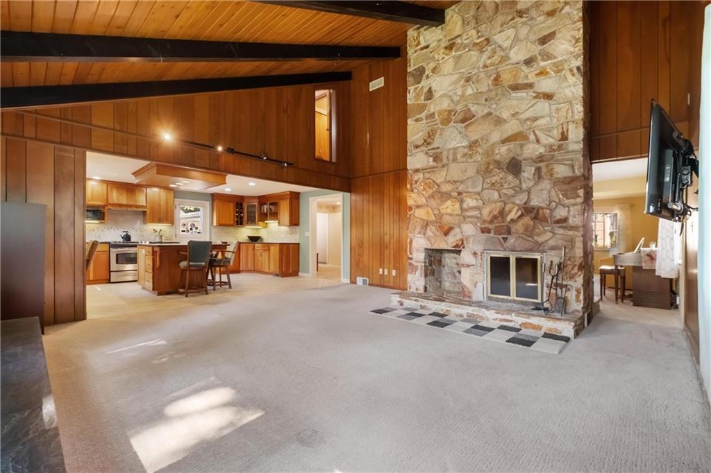 447 Oliver Road Sewickley, PA 15143 - Photo 11 of 25 Great Room Open to Kitchen & Living Room