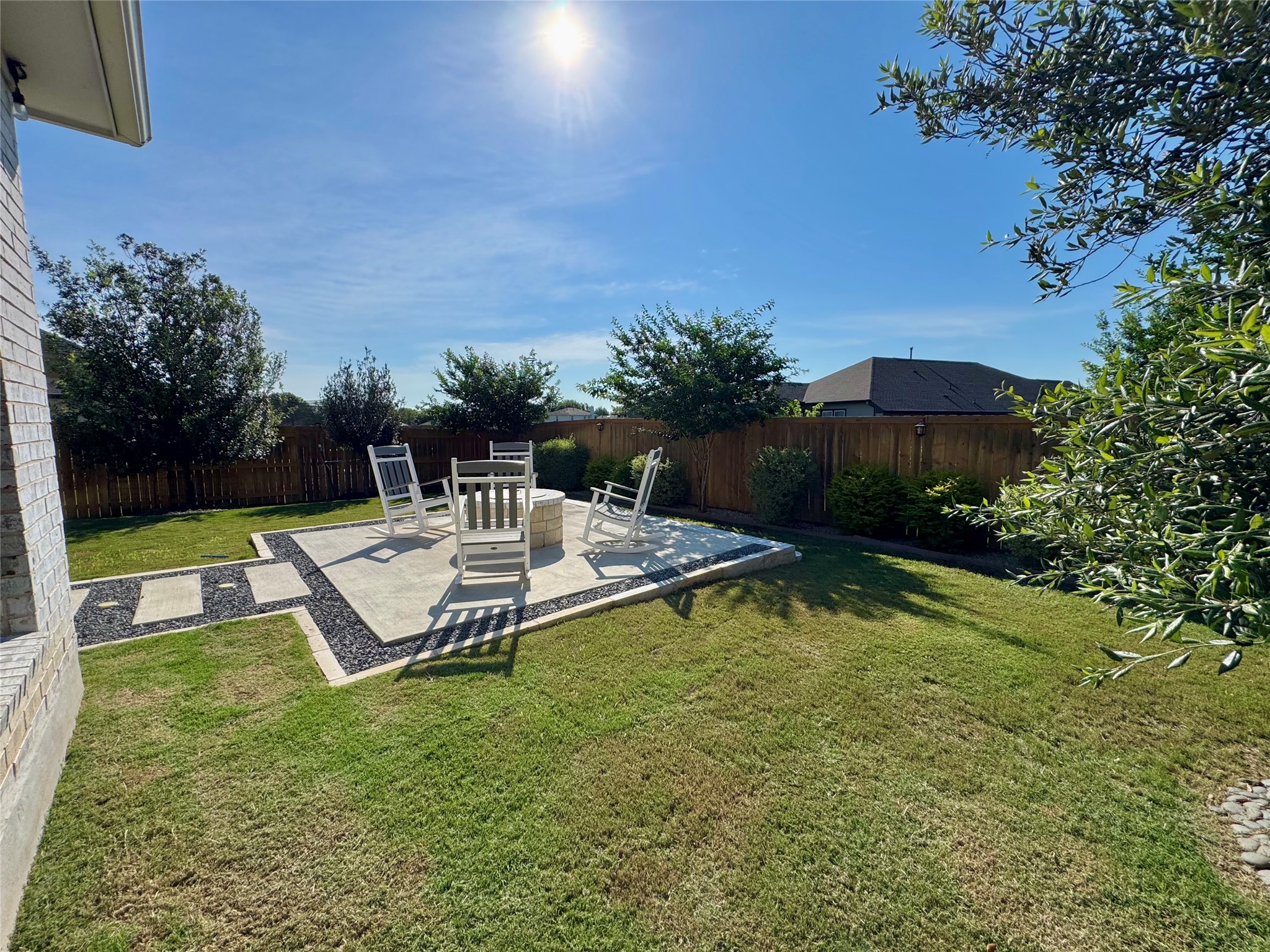 561 Cold Riv Run Kyle, TX 78640 - Photo 25 of 33 swimming pool view with a garden space