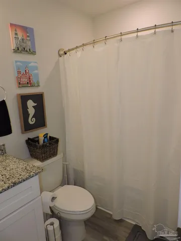 a house view with a outdoor space