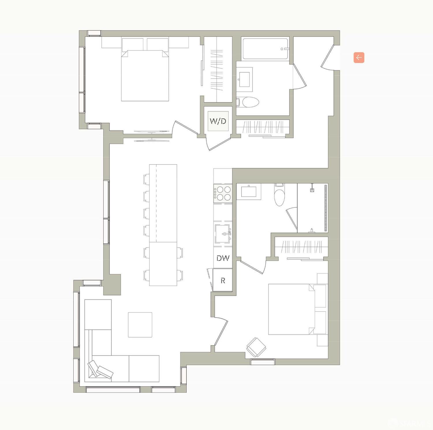 988 Harrison Street, Unit CN3 San Francisco, CA 94107 - Photo 6 of 6 a picture of a bathroom with a window