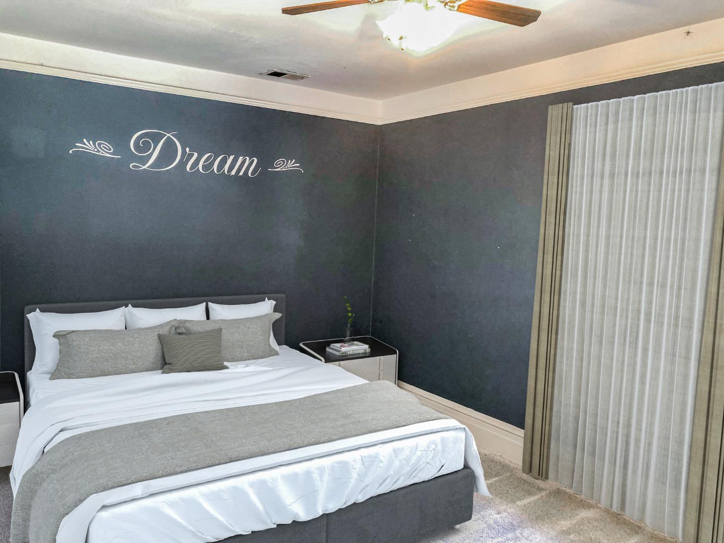 11995 Walbrook Drive Saratoga, CA 95070 - Photo 15 of 26 a bedroom with a bed and a window