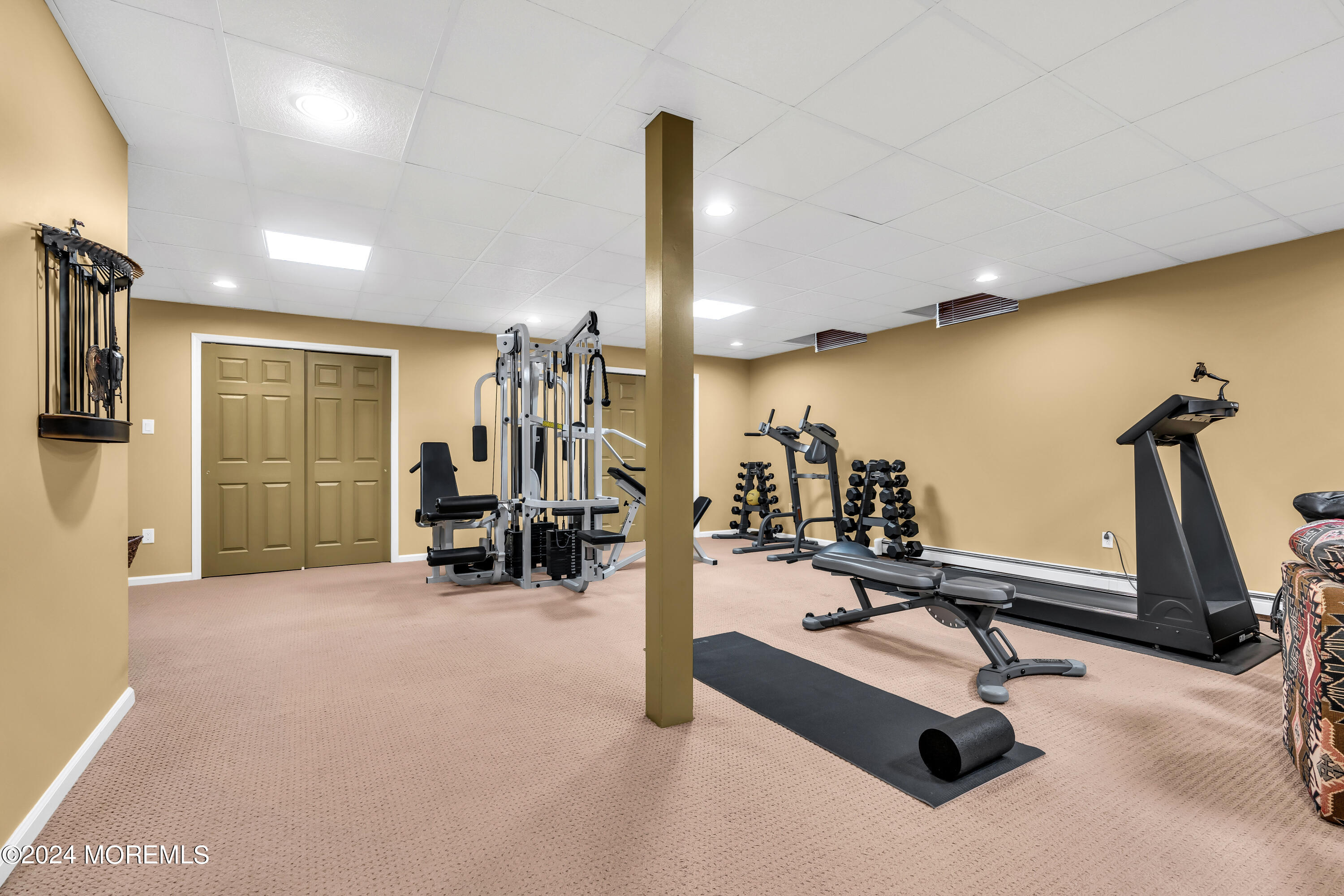 1 Thunder Lane Colts Neck, NJ 07722 - Photo 43 of 49 Basement - Gym Area