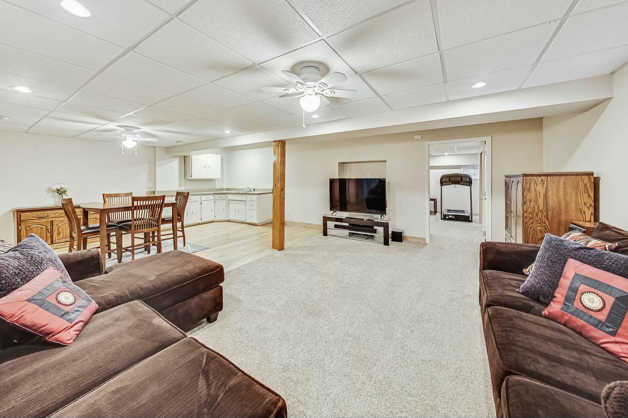 3519 Wicker Avenue Highland, IN 46322 - Photo 34 of 49 a living room with furniture and a flat screen tv