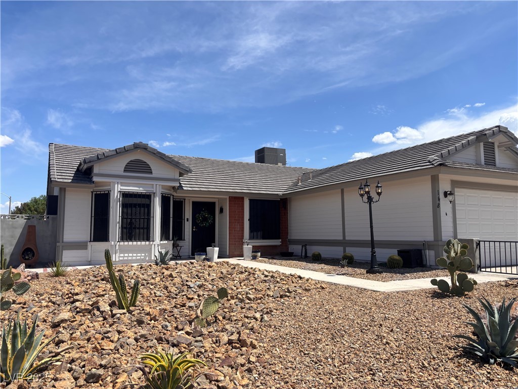 148 Triberg Court Henderson, NV 89074 - Photo 25 of 27 Corner lot, cut de sac, gated front and backyard. ring doorbell, security cameras and screen door.