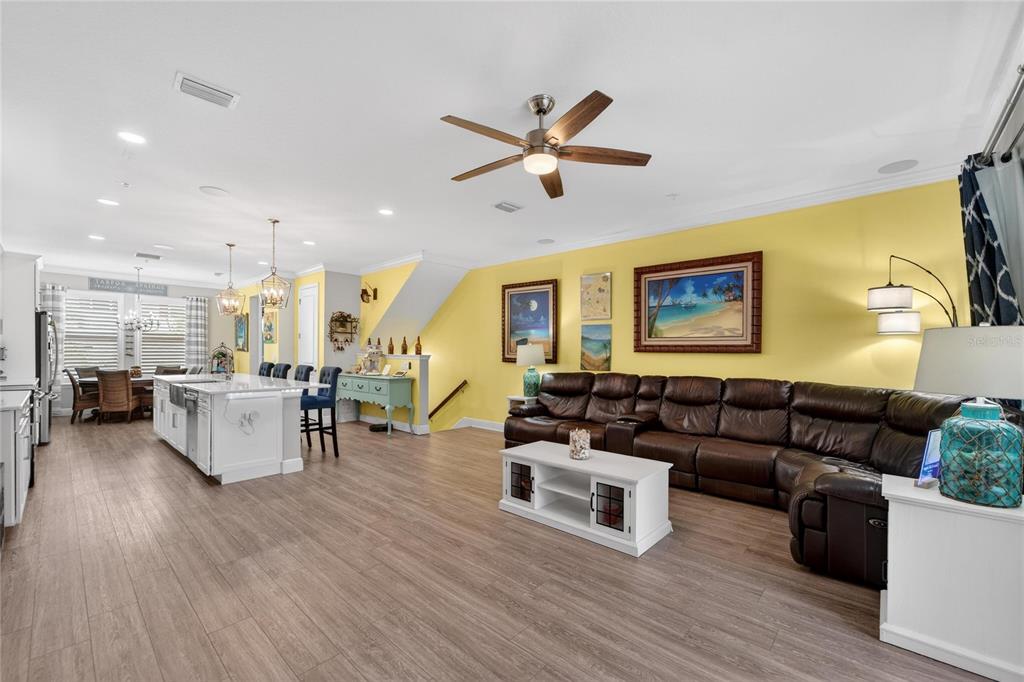 829 Callista Cay Loop Tarpon Springs, FL 34689 - Photo 19 of 91 a living room with furniture and wooden floor
