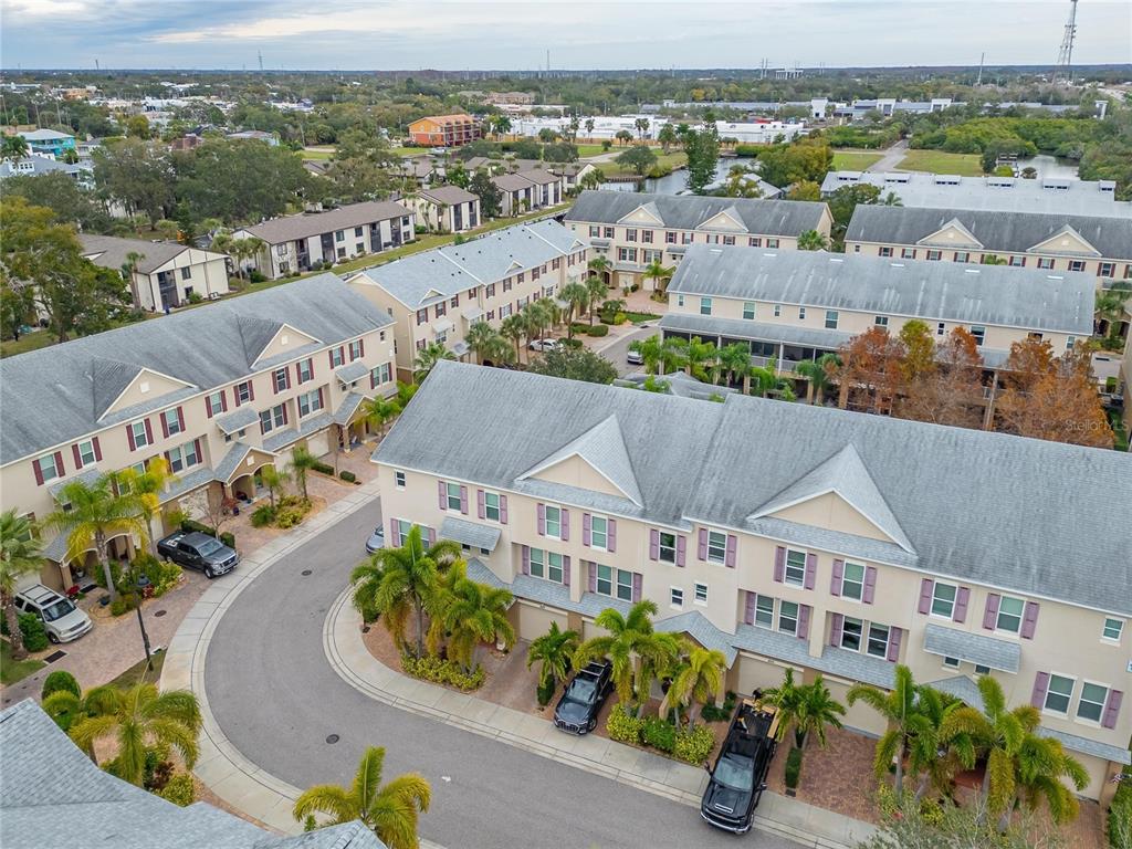 829 Callista Cay Loop Tarpon Springs, FL 34689 - Photo 86 of 91 an aerial view of a house with a yard lake view