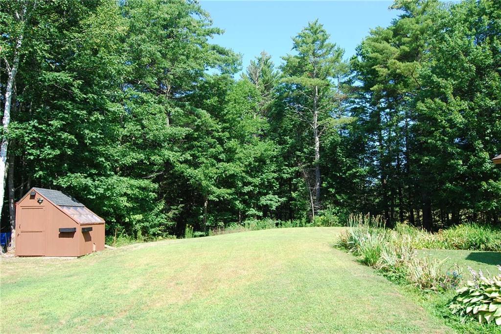 Yard with potting shed/ chicken coop