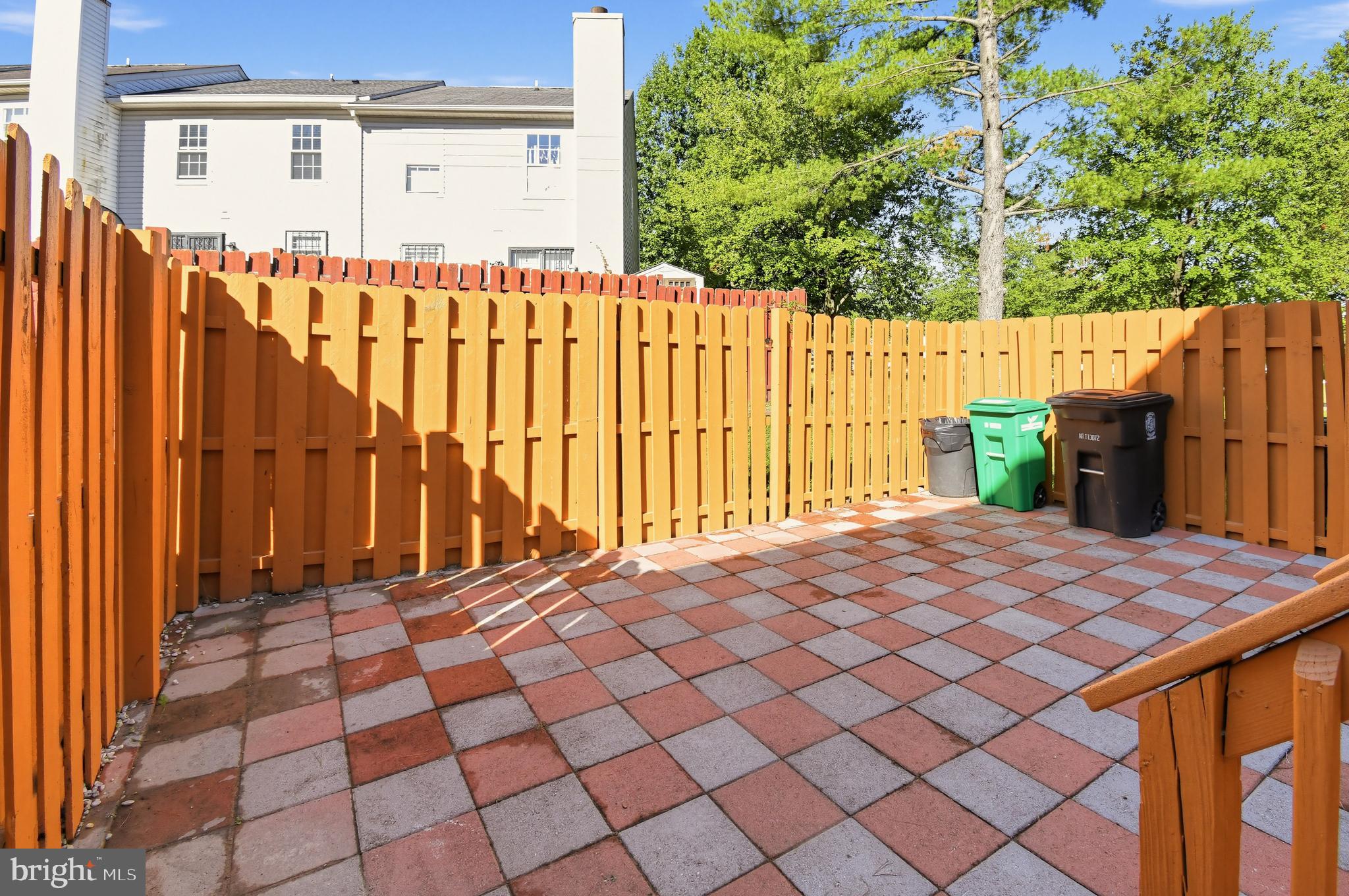 8839 Ritchboro Road District Heights, MD 20747 - Photo 21 of 24 Paved Rear Yard/Patio